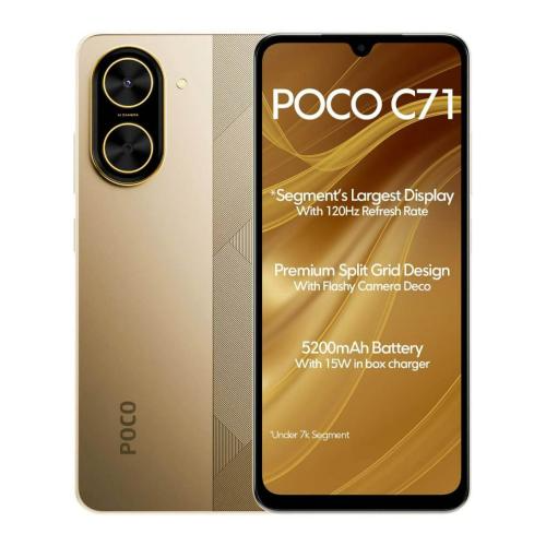 Poco C71 Dorado Liberado