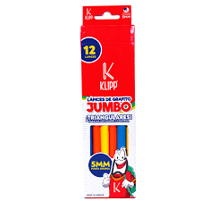 LAPICES DE GRAFITO JUMBO TRIANGULARES KLIPP