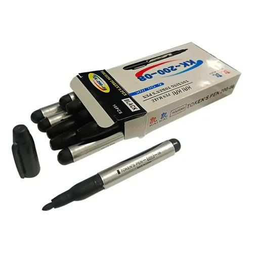 Marcador  Negro  Permanet Marker