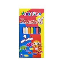Plastilina monacho  x 9 unidad