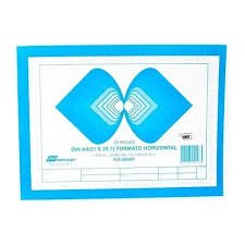 Hojas Din A4 formato horizontal Papel Bond 28