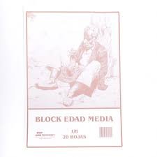 Hoja Edad Media 1/8