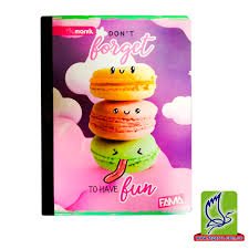 Cuaderno ferrocarril de 50 hojas marca Q´NOTA