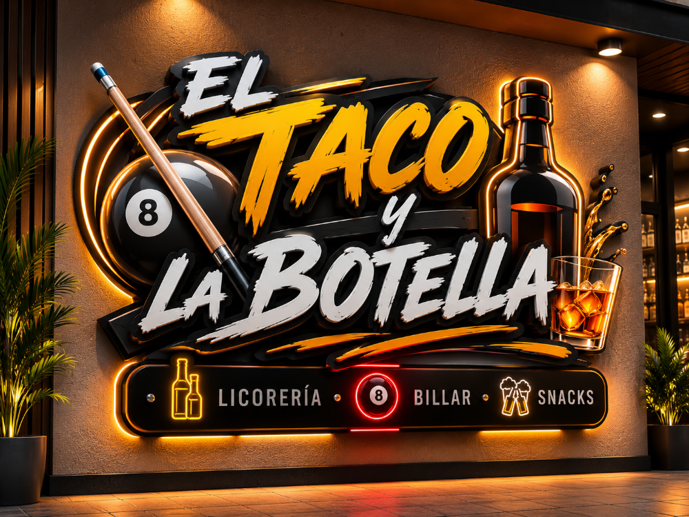 EL TACO Y LA BOTELLA