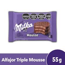 Alfajor Milka mousse 55gr