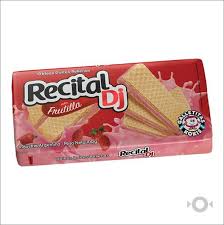 Oblea Recital DJ Frutilla 100gr