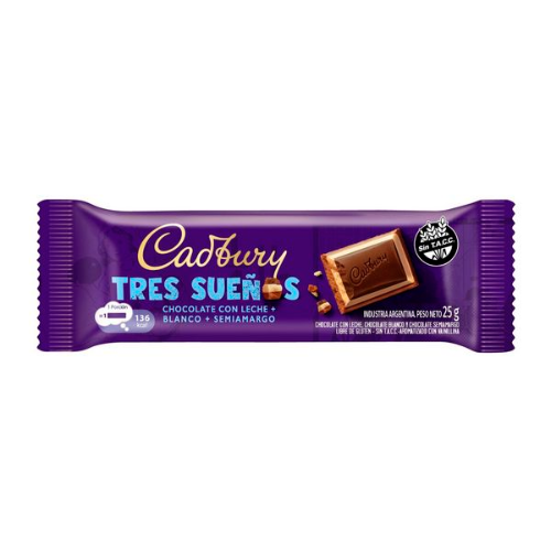 Tres Sueños Cadbury 25gr