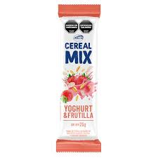 Cereal Mix yogurt y frutilla comun
