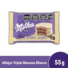 Alfajor Milka Blanco 55gr