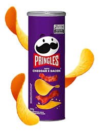 Pringles Cheddar y Bacon 104G
