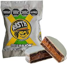 Alfajor Rasta Blanco 70gr