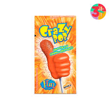 Chupetin Crazypop Naranja12gr
