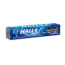 Halls Azul Mentol