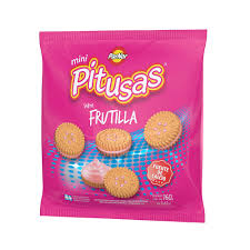 Galletitas Pitusas Frutilla 160gr