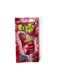 Chupetin Crazypop  Frutilla 12gr