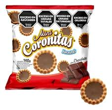 Galletitas Coronitas Chocolate 140gr