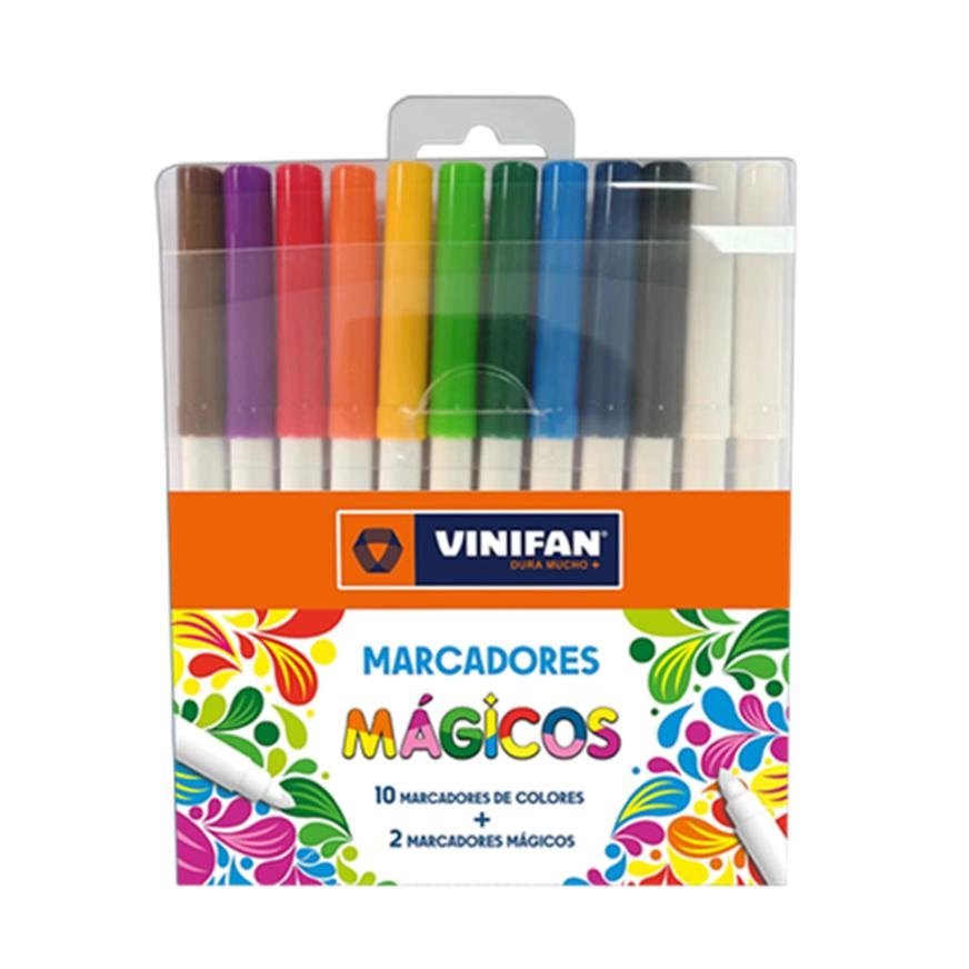 PLUMONES MAGICOS X 12 VINIFAN