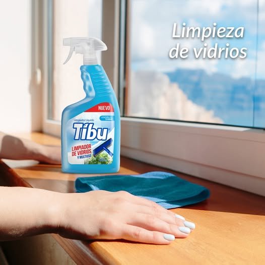 TIBU LIMPIADOR DE VIDRIOS