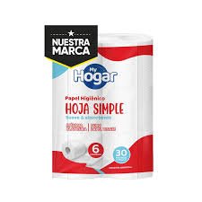 PAPEL HIGIENICO MY HOGAR X 6 UN