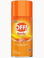 REPELENTE OFF FAMILY AEROSOL 165 ML