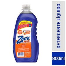 JABON ZORRO LIQ. EN BOTELLA X 800 CC