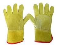 GUANTES CUERO  DESCARNE PUÑO CORTO