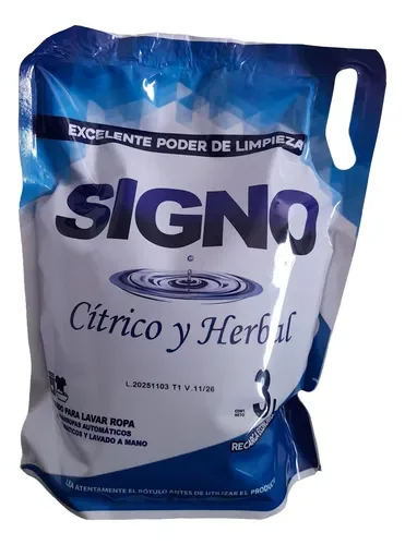 JABON LIQUIDO SIGNO X 3LTS AZUL