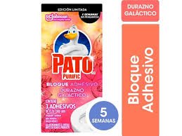 Pastillas desodorante inodoro Pato- Durazno x 3 un.