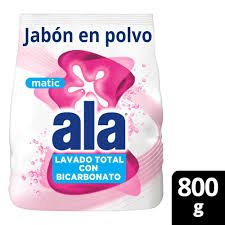 JABON EN POLVO ALA MATIC X800 CON BICARBONATO