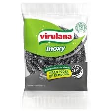 ESPONJA DE ACERO INOX VIRULANA