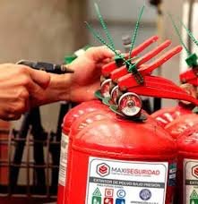 Recarga y mantenimiento de extintor de 5 kg ABC