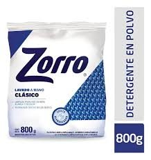 JABON EN POLVO ZORRO X 800 LAVADO A MANO