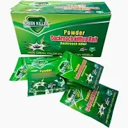 VENENO EN POLVO PARA CCARACHA (VERDE )