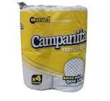 PAPEL HIGIENICOX 4 UN TEXTURADO CAMPANITA X 30 MTS