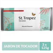JABON DE TOCADOR st tropez x unidad varias fragancias