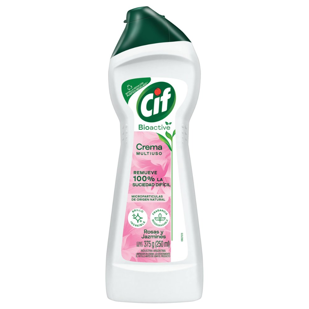 CIF CREMA X 375 G ROSA Y JAZMIN