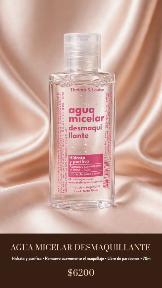 Agua micelar thelma