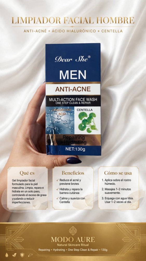 Limpiador Facial Ácido Hialurónico 130gr