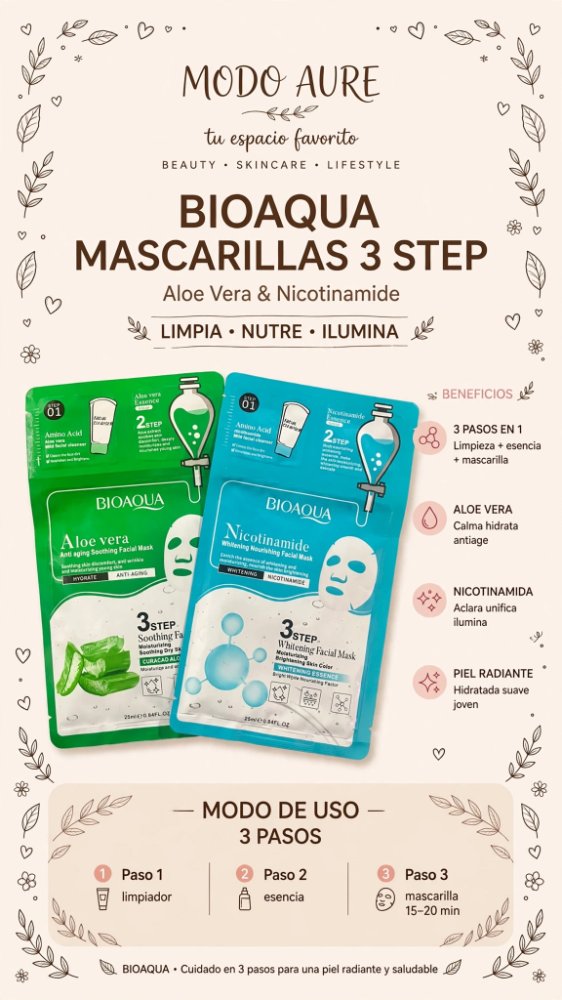 MASCARILLA DE TRATAMIENTO 3 PASOS