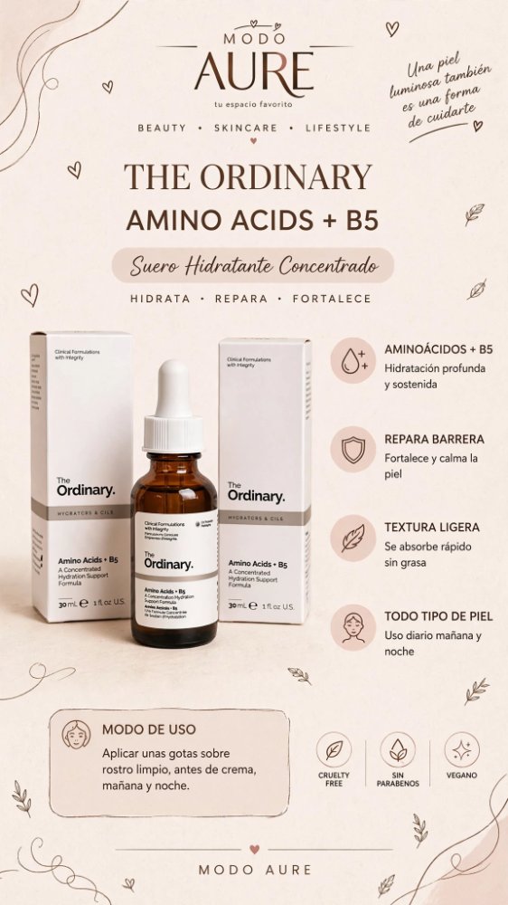 ORDINARY AMINO ACIDO + B5 SERUM