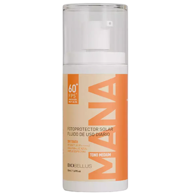 MANA Protector solar 60+ FPS Tono Medio 50ml