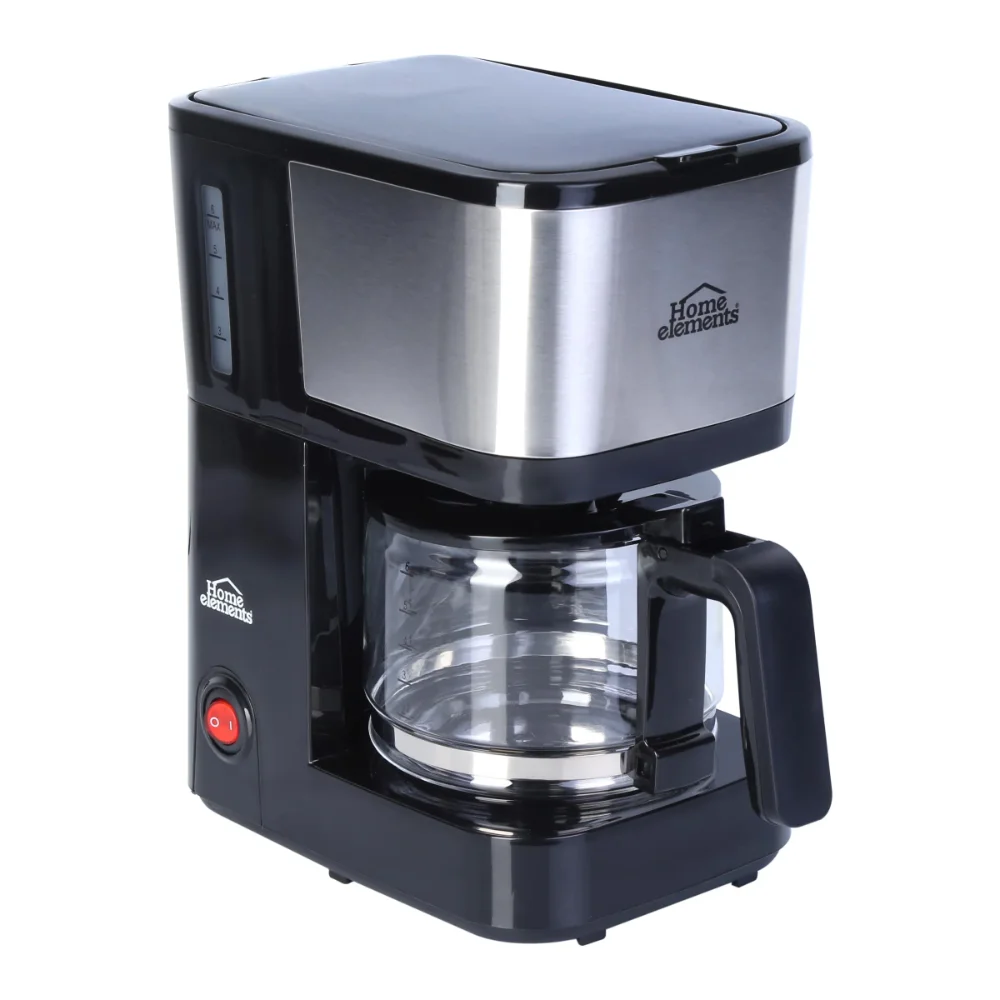 CAFETERA 6 TAZAS JARRA DE VIDRIO HOME ELEMENTS