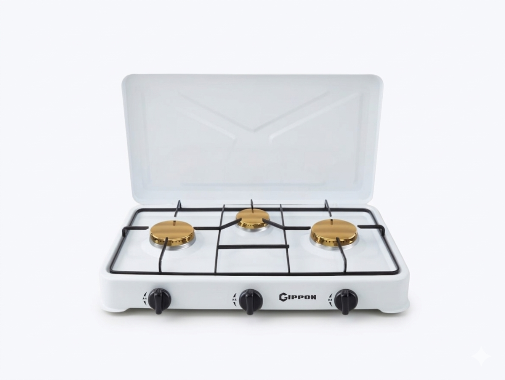 COCINA DE GAS 3 QUEMADORES Gippon