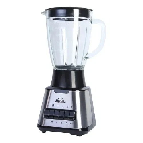 Licuadora 700 watts 6 velocidades +2 pulsos 1.5 litros Home Elements