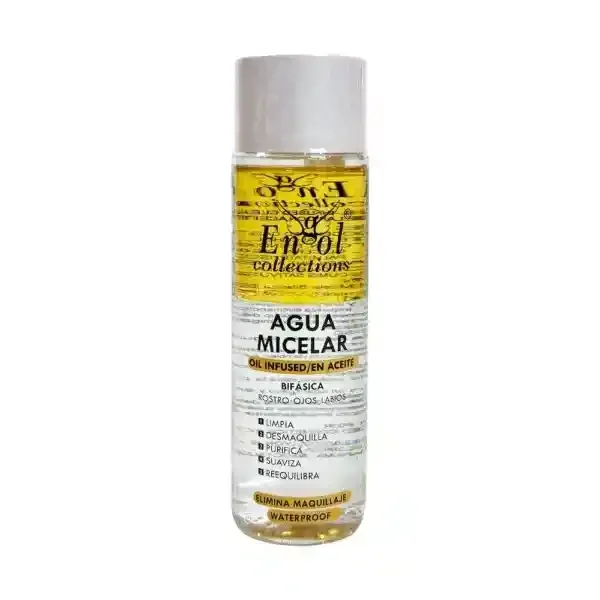 AGUA MICELAR BIFASICA DESMAQUILLANTE ENGOL