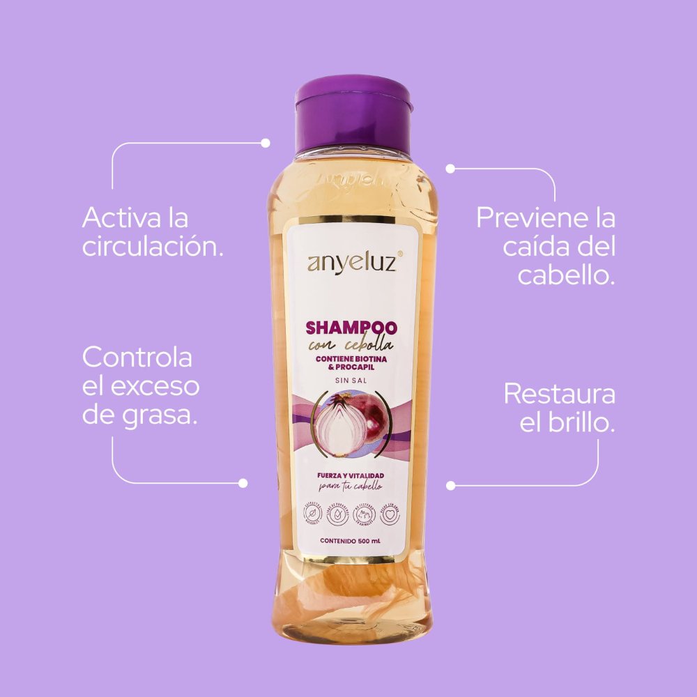 anyeluz shampoo cebolla