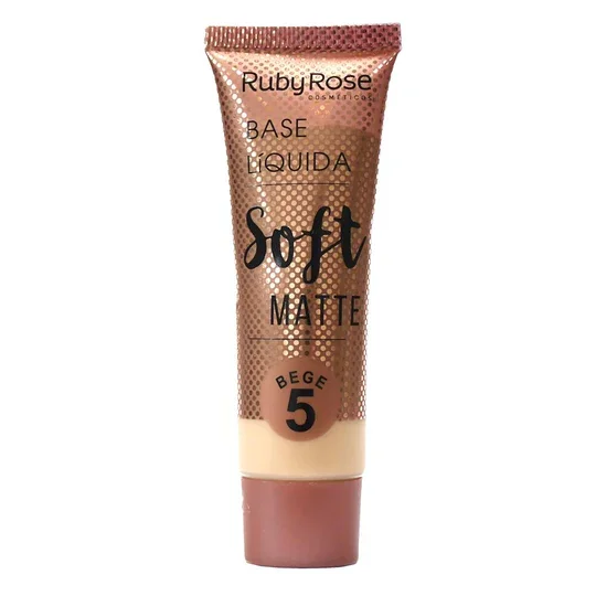 BASE LIQUIDA SOFT MATTE RUBY ROSE TONO 5