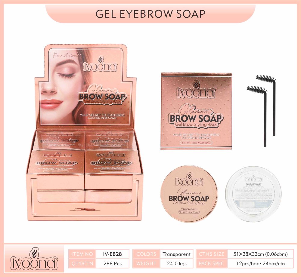 ivoona brow soap jabon cejas