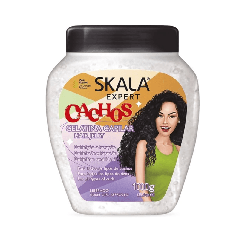 GEL CAPILAR SKALAx1000g CACHOS GELATINA