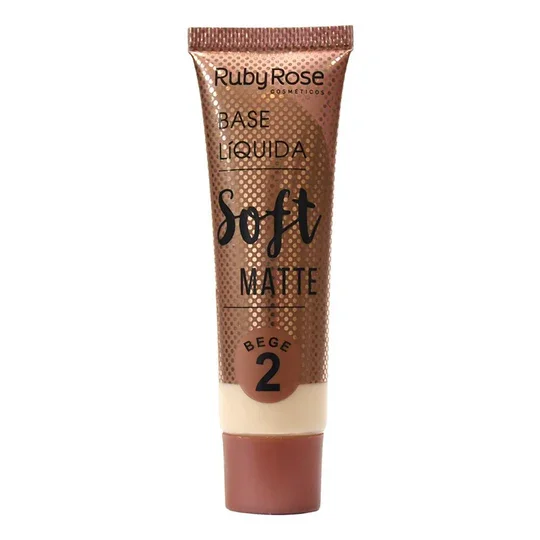 BASE LIQUIDA SOFT MATTE RUBY ROSE TONO 2